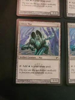4x Silver Myr Scars of Mirrodin NM MTG Magic The Gathering MTG Tcg Playset X4 4 - Image 5