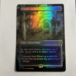 Temple Garden (Borderless) | Lorwyn Eclipsed - Foil - Image 1
