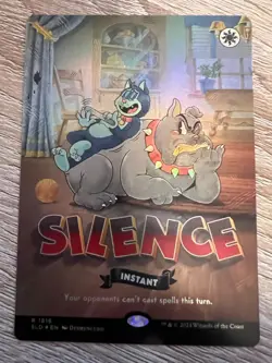 Silence (1816) (Rainbow Foil) Secret Lair Drop Foil - Image 1