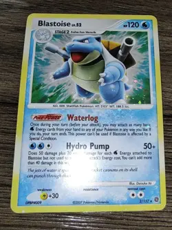 Blastoise 2/132 Secret Wonders Pokemon Holo Bleed Error - Image 2