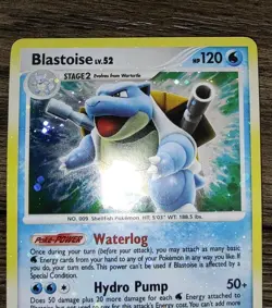 Blastoise 2/132 Secret Wonders Pokemon Holo Bleed Error - Image 4