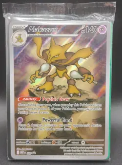 Alakazam 009 Me: Mega Evolution Promo Holo Sealed Pokemon TCG NM. - Image 1