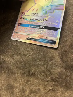 Pokemon Mimikyu GX 226/214 Lost Thunder Secret Rare Rainbow - Image 2