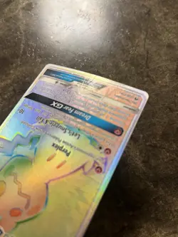 Pokemon Mimikyu GX 226/214 Lost Thunder Secret Rare Rainbow - Image 3