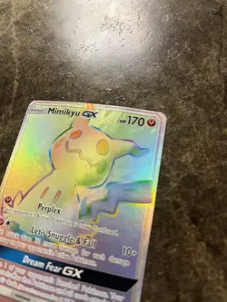 Pokemon Mimikyu GX 226/214 Lost Thunder Secret Rare Rainbow - Image 4
