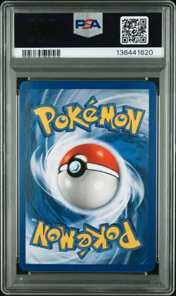 2000 Pokemon Neo Genesis 1st Edition Pichu Holo Rare #12 Double Swirl PSA 8 - Image 3
