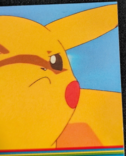 Pokemon Topps Orange Islands Pikachu Re-Volts #OR3 Non-Holo Blue Logo NM - Image 3
