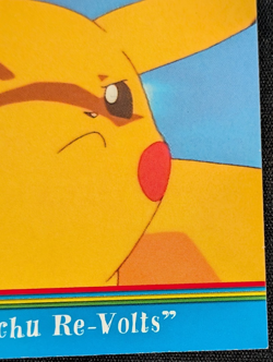 Pokemon Topps Orange Islands Pikachu Re-Volts #OR3 Non-Holo Blue Logo NM - Image 4