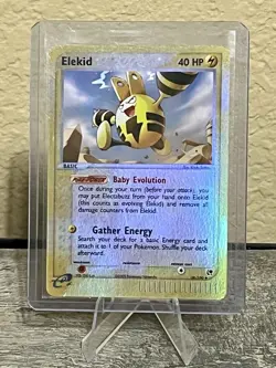 Elekid Reverse Holo 36/100 Pokemon TCG Ex Sandstorm MP/HP - Image 1