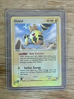 Elekid Reverse Holo 36/100 Pokemon TCG Ex Sandstorm MP/HP - Image 2