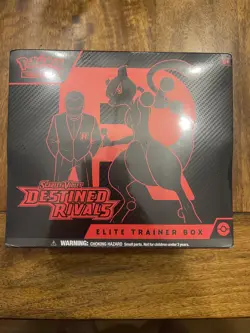 Pokemon TCG Destined Rivals ETB Elite Trainer Box, Sealed New - Image 1