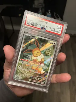 PSA 9 MINT Eevee 173 Pokemon Center ETB Promo Black Star 2025 (CHEAPEST LISTING) - Image 3