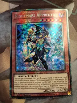 1X NM Nightmare Apprentice - MP25-EN004 - Starlight Rare 1st Edition - Image 1