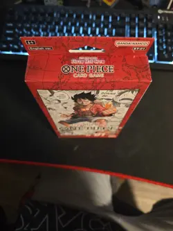 One Piece TCG Factory Sealed Starter Deck ST-01 Straw Hat Crew English Edition - Image 3