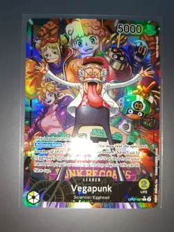 One Piece TCG Vegapunk (Parallel) OP07-097 500 Years in the Future Foil 💎💎💎 - Image 2