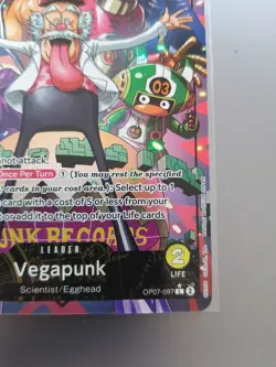 One Piece TCG Vegapunk (Parallel) OP07-097 500 Years in the Future Foil 💎💎💎 - Image 4