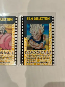 Vintage Dragon Ball Z Film Collection Cards Vegeta Trunks Gohan - Image 2
