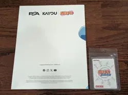 PSA Magazine Kayou Naruto Uzumaki Promo Card NRSA-PR-003 December 2025 Exclusive - Image 2
