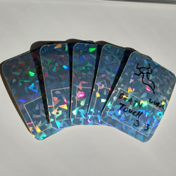 Fracture Foil Dry Erase MTG Tokens Set of 5 Cards Token - Image 1