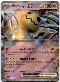 Mimikyu ex - Promo SV: Scarlet & Violet Promo Cards 004 NM - Image 1