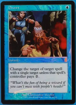 Divert FOIL Odyssey PLD Blue Rare MAGIC THE GATHERING CARD (ID# 509419) ABUGames - Image 1