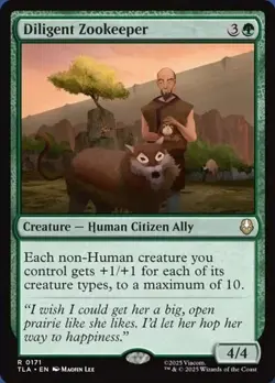 MTG Diligent Zookeeper (171/447) Avatar The Last Airbender - Image 1