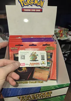 Pokemon Ascended Heroes Tech Sticker Collection X 4 - Image 2