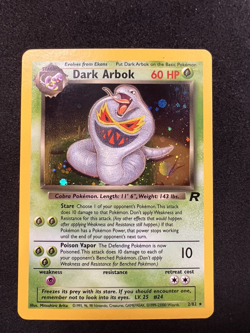 Dark Arbok 2/82 Holo Rare - Pokemon Team Rocket - Vintage WOTC DMG - Image 1