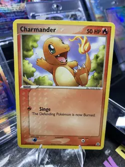 Charmander 57/112 FireRed & LeafGreen Pokemon Regular 2004 LP - Image 1