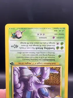 Giovanni’s Nidoking [HOLO] - # 7/132 1999 - Pokemon Gym Challenge - Image 5
