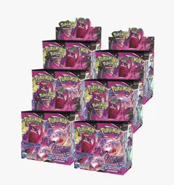 Fusion Strike Booster Box Case Sealed 6 Booster Boxes Pokemon Sword & Shield - Image 1