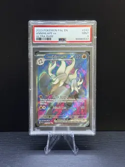 2023 POKEMON PAL EN-PALDEA EVOLVED ULTRA RARE #242 ANNIHILAPE EX PSA 9 - Image 1