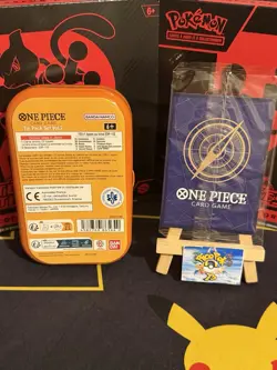 🇫🇷One Piece Carte Promo Ace P-074 Scelle + Mini-Tin Pack Set TS-02 Vol.2 Vide2 - Image 2