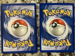 Nidorina 40/64, Nidoran 57/64 NM 1999 Pokemon Base Set Pokemon Card Bundle! - Image 2