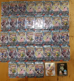 (36) Pokemon Journey Together Booster Packs LOT of 36 New Sealed +Card Sleeves+ - Image 1