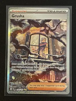 Pokemon TCG Paldea Evolved Grusha Special Illustration Rare Holo Card 268/193 - Image 1
