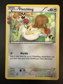 Fletchling RC25/RC32 Pokemon Card TCG Pokemon Trading Card Game Generations LP - Image 1