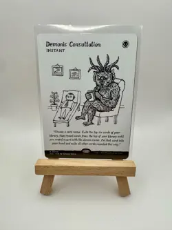 MTG - DEMONIC CONSULTATION Secret Lair Countdown Kit Encyclopedia Magic, NM - Image 1