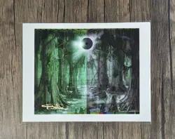 MTG Magic the Gathering Guru Land 5 Print Set Terese Nielsen Signed Art Print - Image 2