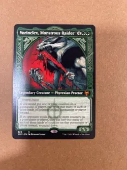 MTG Vorinclex Monstrous Raider Kaldheim Showcase 320 Mythic Rare NM/M Legendary - Image 1