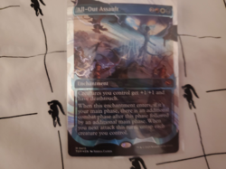 All-Out Assault (Showcase) (Halo Foil) Tarkir: Dragonstorm Foil - Image 1