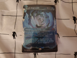 Death Begets Life (Showcase) (Halo Foil) Tarkir: Dragonstorm Foil - Image 1