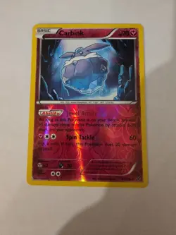 Carbink 47/108 Pokemon TCG XY Roaring Skies Reverse Holo Rare NM - Image 1
