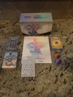 Pokemon Prismatic Evolutions Empty ETB Box With Accessories - No Packs. - Image 1