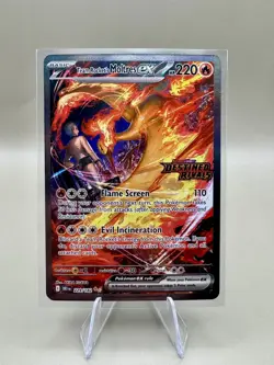 Pokemon TCG Team Rocket's Moltres ex Destined Rivals Stamped UPC Promo Set - Image 2