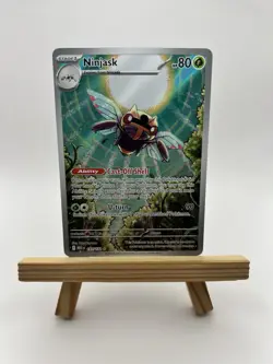 2025 Pokemon Mega Evolution Ninjask Illustration Rare #137/132 - Image 1