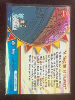 Topps Pokemon Orange Islands - A Shipful of Shivers - OR12 Non Foil Blue Logo - Image 2