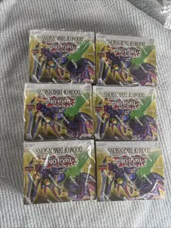 Yugioh Doom of Dimensions Booster Box 1st Edition Factory Sealed 24 Packs x6 - Image 3
