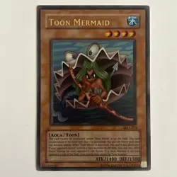 1996 YUGIOH TCG Original TOON MERMAID Ultra Rare Unlimited MRL-072 Near Mint! - Image 1