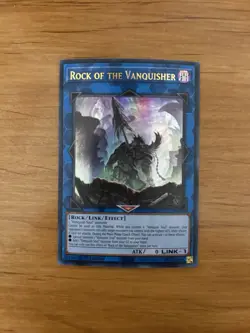 Rock of the Vanquisher WISU-EN022 - Yugioh Wild Survivors Ultra Rare 1st Ed - NM - Image 1